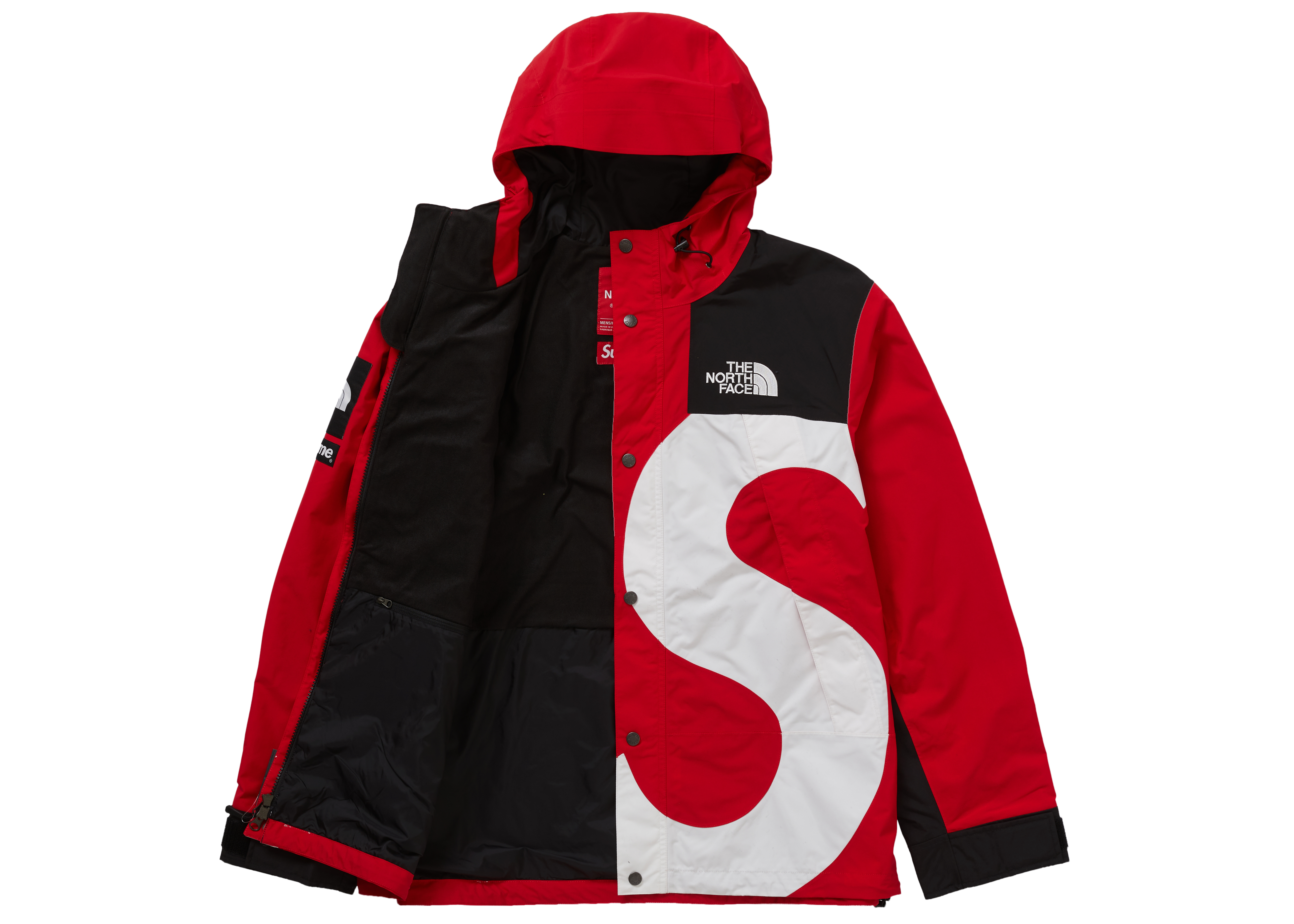 Supreme x The North Face S Logo Mountain Jacket Red - Novelship