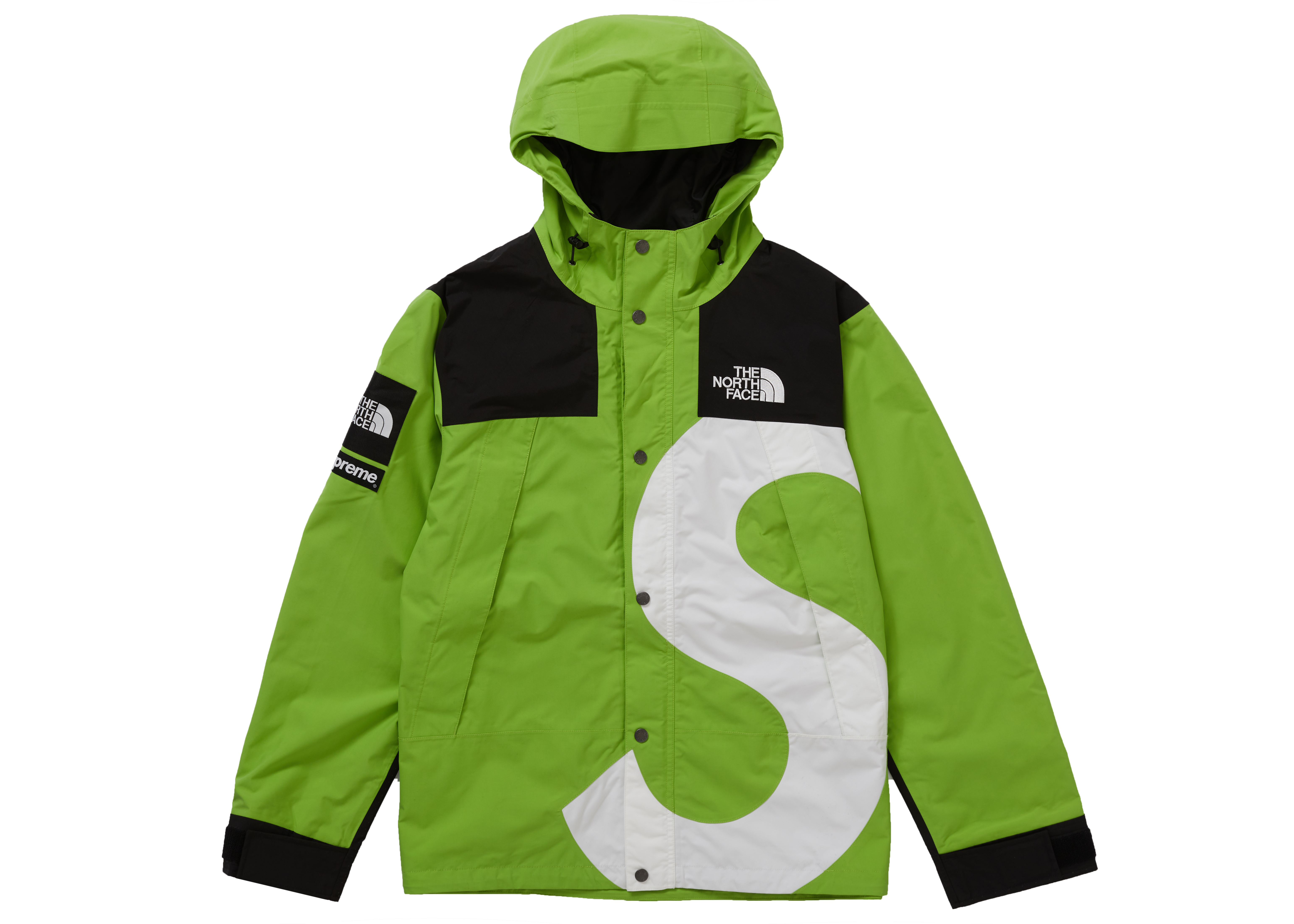 Supreme x The North Face S Logo Mountain Jacket Lime