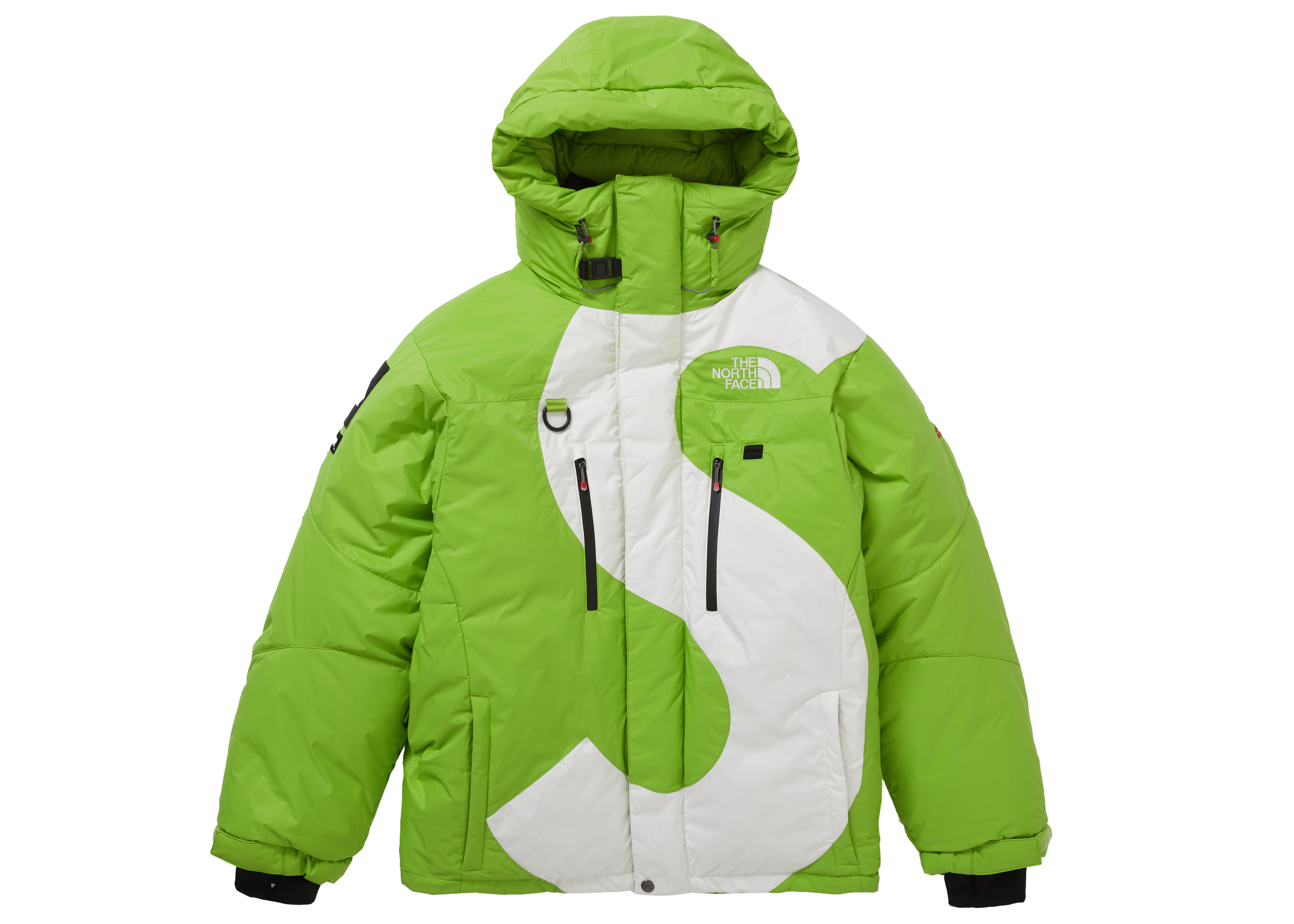 Supreme x The North Face S Logo Summit Series Himalayan Parka Lime ...
