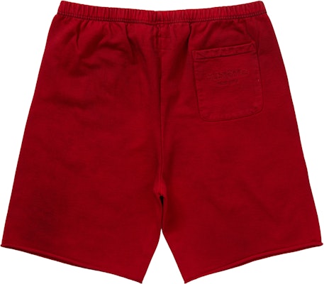 Supreme Spray Sweatshort Red Order Supreme Spray Sweatshort Red