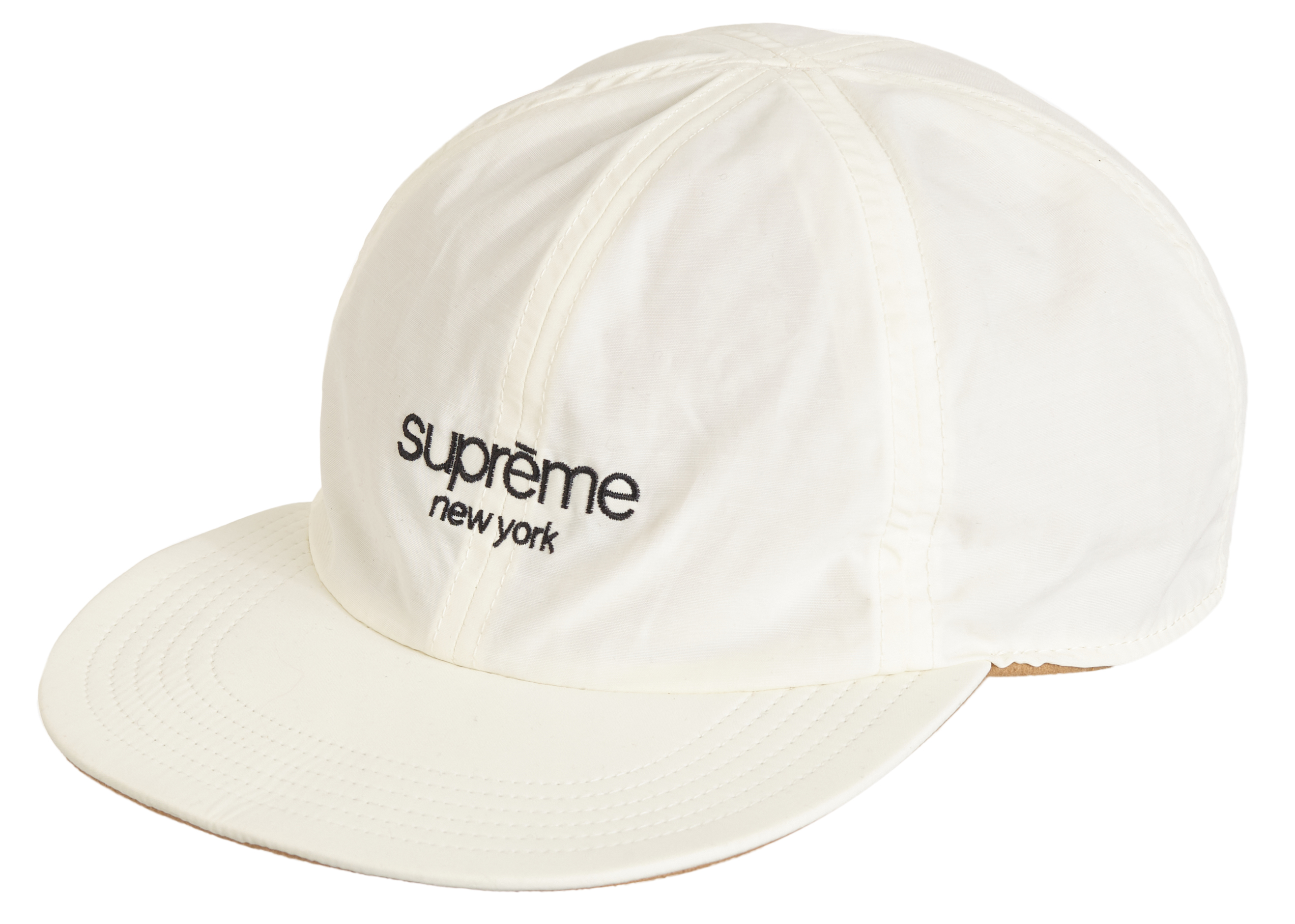 Supreme Classic Logo Reversible 6 Panel White - Novelship