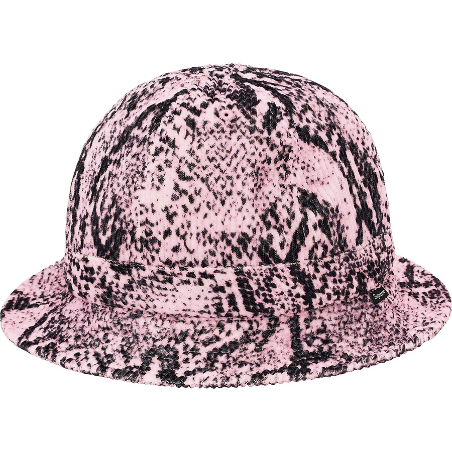 Supreme Snakeskin Corduroy Bell Hat Pink - Novelship