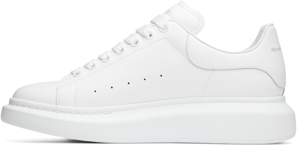 Alexander McQueen Oversized Sneaker 'White' 2019 Kasut Putih Lelaki/Wanita 553680WHGP59000 Lookbook Alexander McQueen Oversized Sneaker 'White' 2019 Kasut Putih Lelaki/Wanita 553680WHGP59000