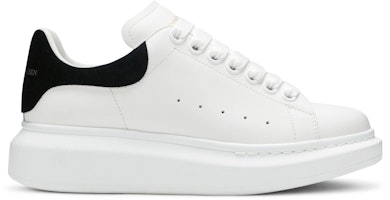 (Women) Alexander McQueen Oversized Sneaker 'White Black' 2019 553770WHGP79061 (Women) Alexander McQueen Oversized Sneaker 'White Black' 2019 553770WHGP79061