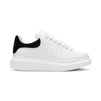 (W) Alexander McQueen Oversized Sneaker 'White Black' 2019