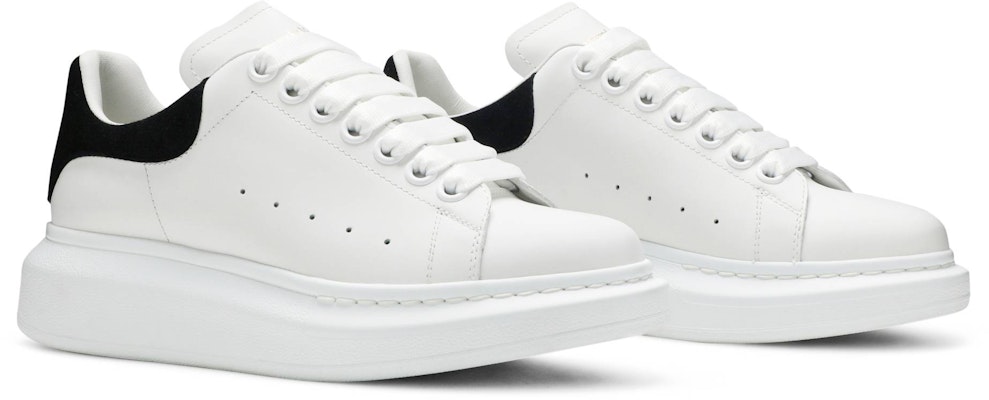 (Women) Alexander McQueen Oversized Sneaker 'White Black' 2019 553770WHGP79061 Cheap (Women) Alexander McQueen Oversized Sneaker 'White Black' 2019 553770WHGP79061