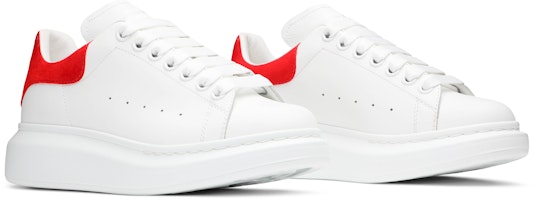 (W) Alexander McQueen Oversized Sneaker 'Lush Red' Lelabah Merah 553770WHGP79676 Cheap (W) Alexander McQueen Oversized Sneaker 'Lush Red' Lelabah Merah 553770WHGP79676