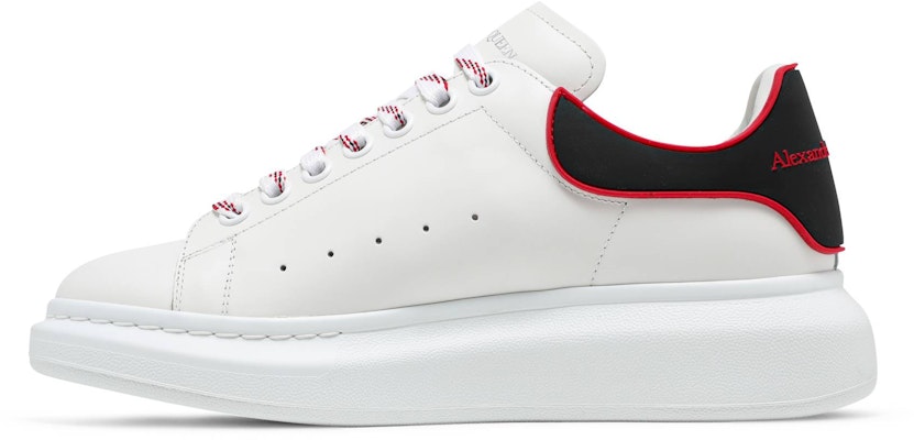 Buy Alexander McQueen Oversized Sneaker 'White Lust Red' - 553680