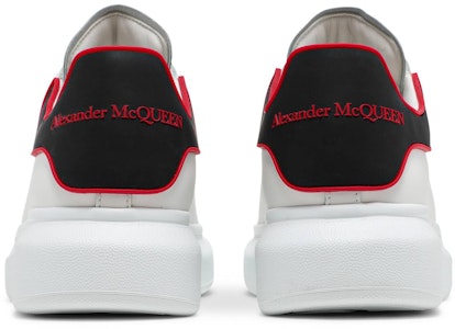 Alexander McQueen Oversized Sneaker 'Putih Merah Lust' 625156WHXMT9183 Details for Alexander McQueen Oversized Sneaker 'Putih Merah Lust' 625156WHXMT9183