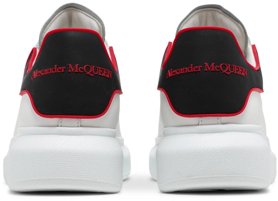 Alexander McQueen Oversized Sneaker 'White Lust Red' 625156WHXMT9183 Details for Alexander McQueen Oversized Sneaker 'White Lust Red' 625156WHXMT9183