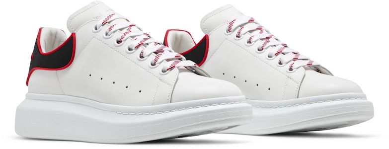 Alexander McQueen Oversized Sneaker 'Putih Merah Lust' 625156WHXMT9183 Cheap Alexander McQueen Oversized Sneaker 'Putih Merah Lust' 625156WHXMT9183