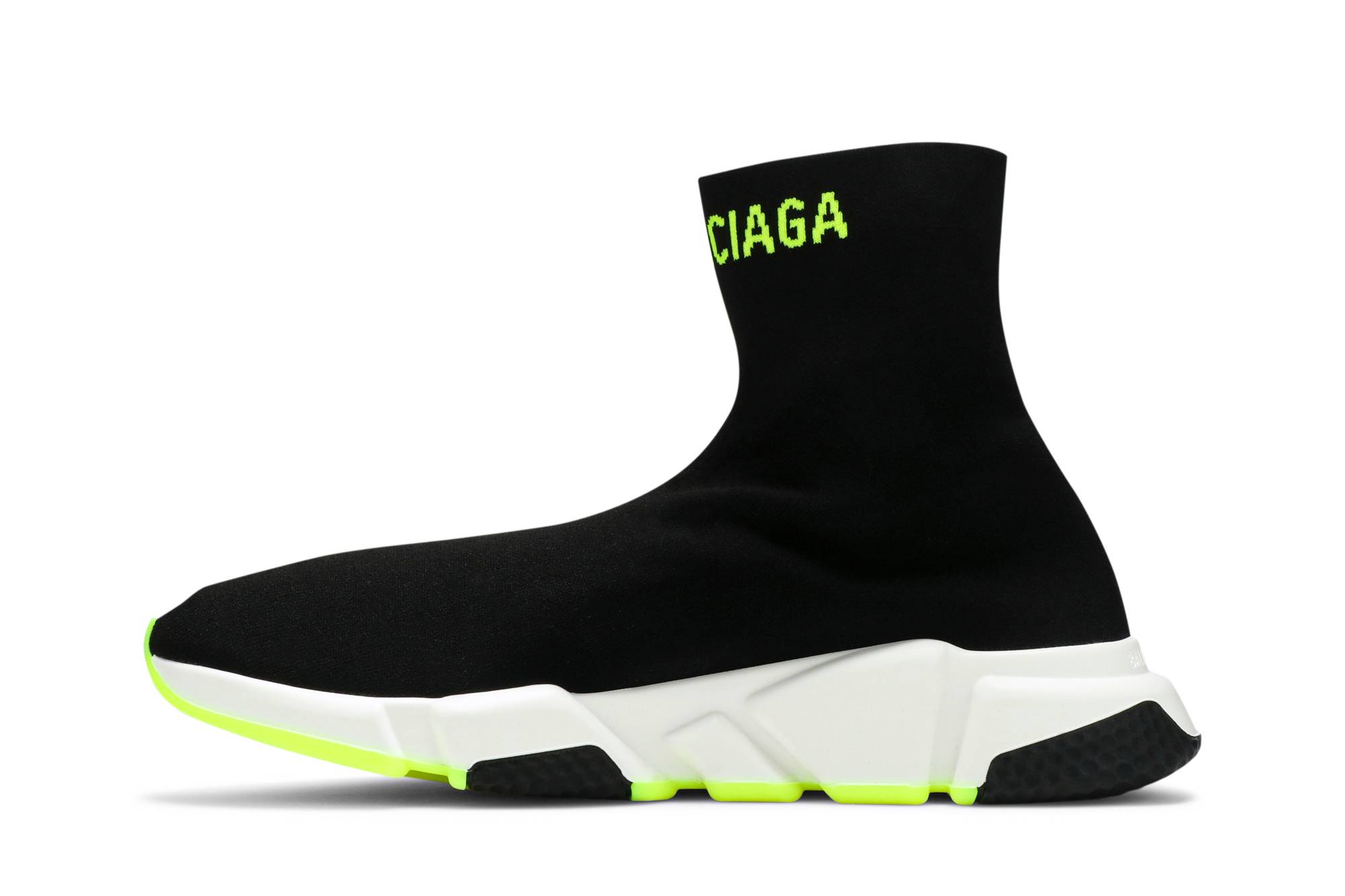 Balenciaga Speed Trainer 'Black Yellow Fluo' 圖 3