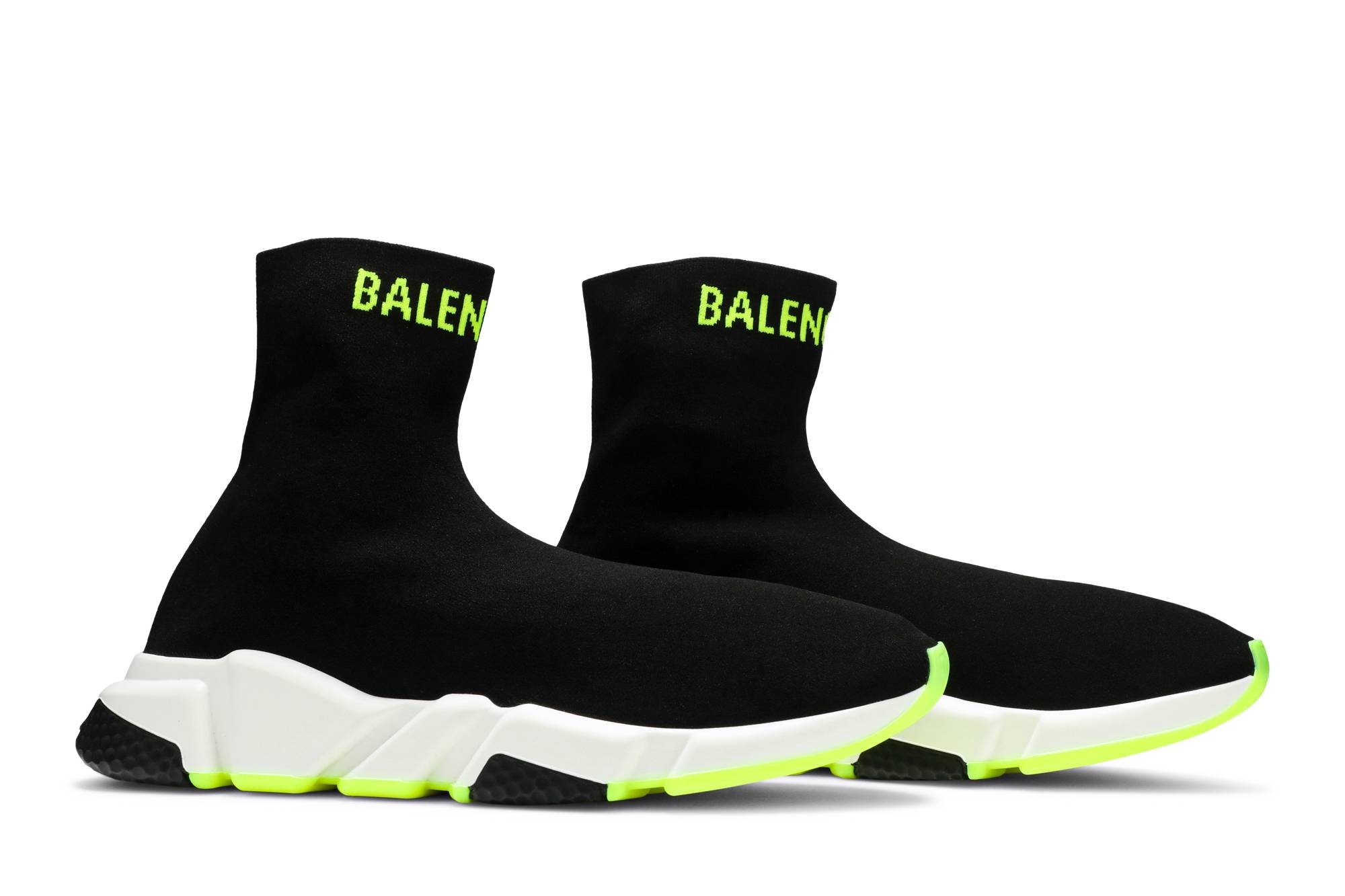 Balenciaga Speed Trainer 'Black Yellow Fluo' 圖 8