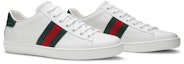 Cheap (W) Gucci Ace 'Buaya Hijau' 387993 A3830 9071