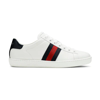 (W) Gucci Ace 'White Blue Red'