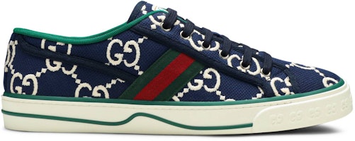 Gucci Tennis 1977 'Ink Blue' 606111 H0G10 4370 Gucci Tennis 1977 'Ink Blue' 606111 H0G10 4370