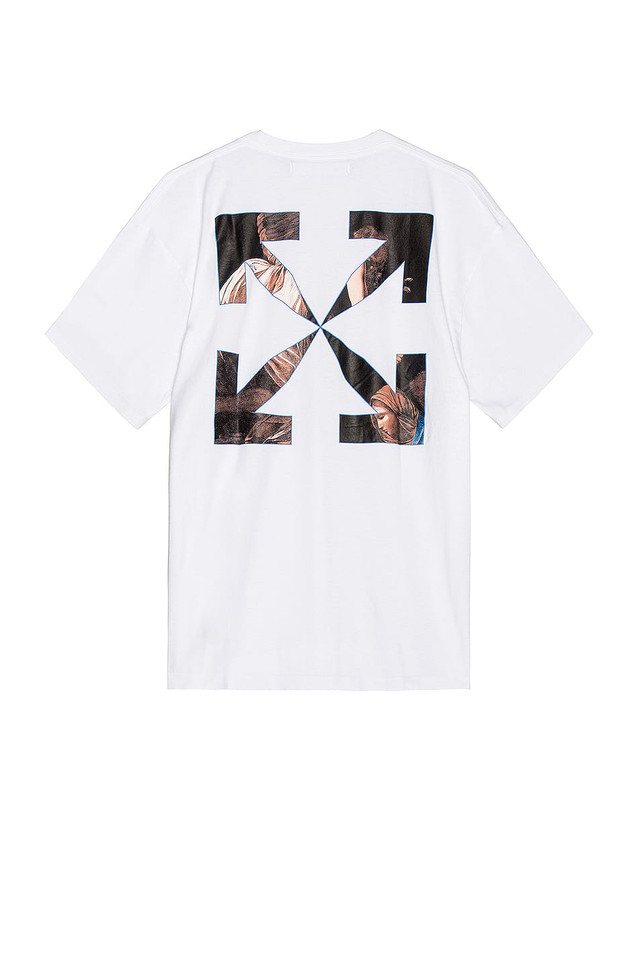 Off‑White Caravaggio Angel S/S Over T‑shirt White - Novelship