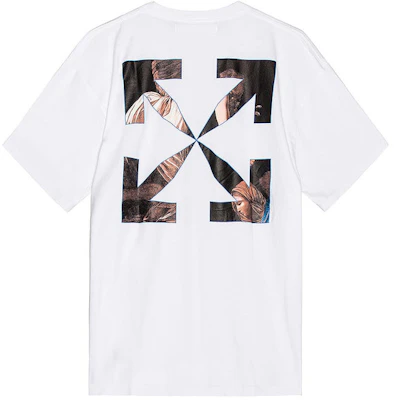 Off-White Caravaggio Angel S/S T-shirt Putih Lelaki Order Off-White Caravaggio Angel S/S T-shirt Putih Lelaki