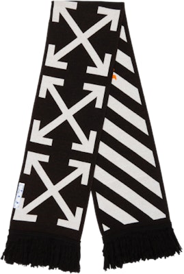 Off-White Arrows Scarf Black/Orange Buy Off-White Arrows Scarf Black/Orange