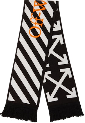 Off-White Arrows Scarf Black/Orange Order Off-White Arrows Scarf Black/Orange
