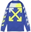 Buy Off-White 'Diag Split' Manga Larga Azul Amarillo