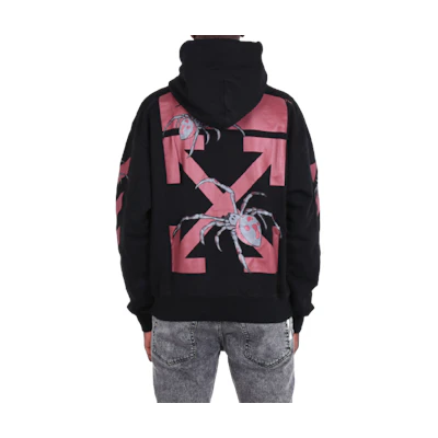 Off-White Arachno Arrows Over Hoodie Black