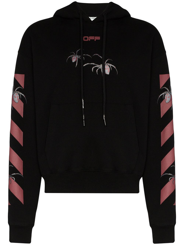 Off-White Arachno Arrows Over Hoodie Black 圖 2