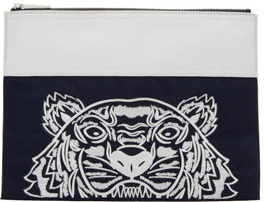 Kenzo Tiger Navy White Pouch Buy Kenzo Tiger Navy White Pouch