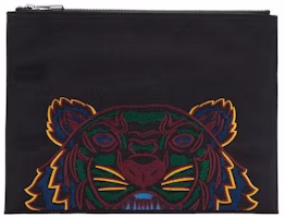 Kenzo Tiger Yellow Maroon Pouch Kenzo Tiger Yellow Maroon Pouch