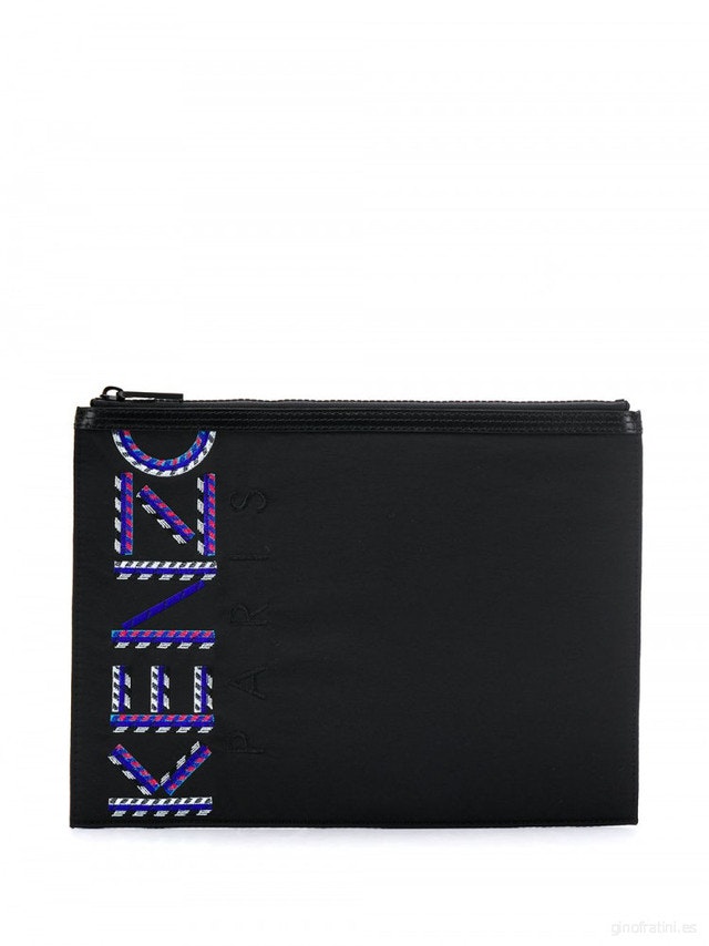 kenzo-logo-black-purple-pouch