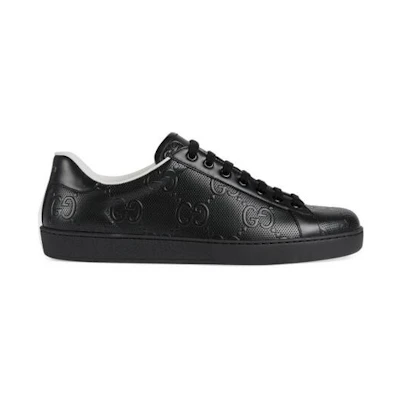 Gucci Ace 'GG Embossed - Black'