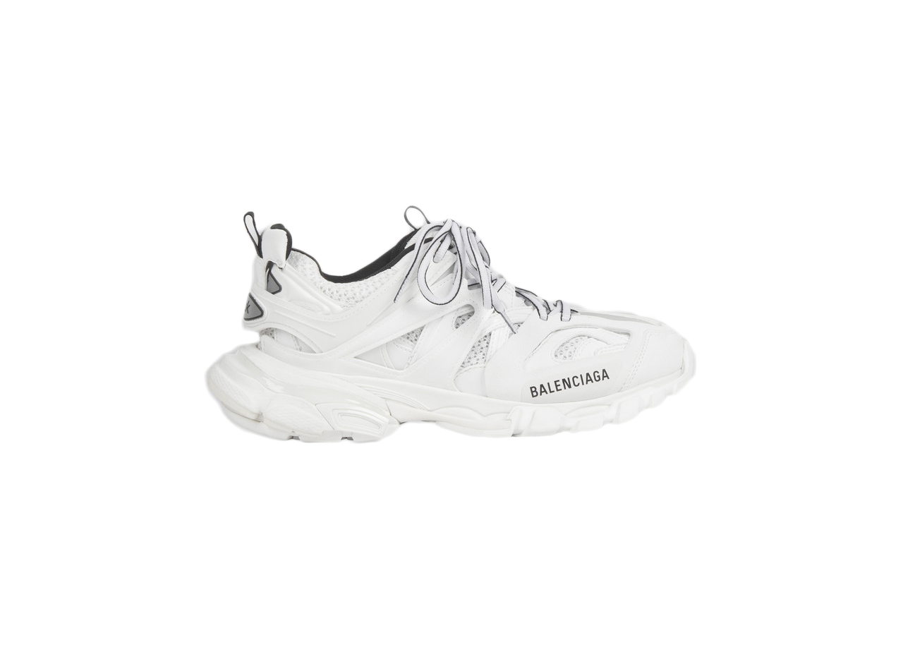 All white 2025 balenciaga track