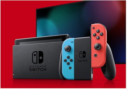 任天堂Switch遊戲機,延長電池壽命,紅/藍款 Sizing 任天堂Switch遊戲機,延長電池壽命,紅/藍款