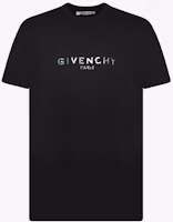 Givenchy Black Ref "GIVENCHY" Paris T-Shirt Givenchy Black Ref "GIVENCHY" Paris T-Shirt