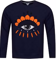 Kenzo Navy Eye Sweatshirt Kenzo Navy Eye Sweatshirt