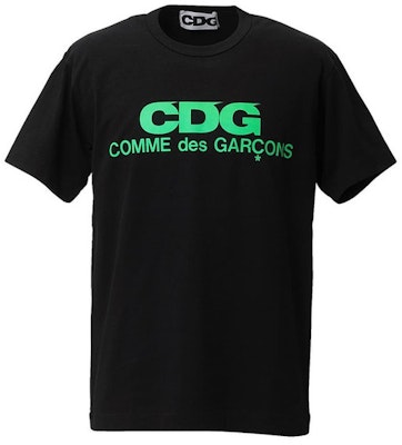 Comme des Garçons Fluorescent T-shirt Black Green Buy Comme des Garçons Fluorescent T-shirt Black Green