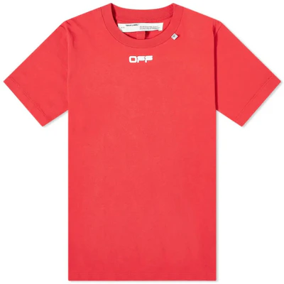 Off-White Caravaggio Arrows S/S Over T-shirt Red Buy Off-White Caravaggio Arrows S/S Over T-shirt Red