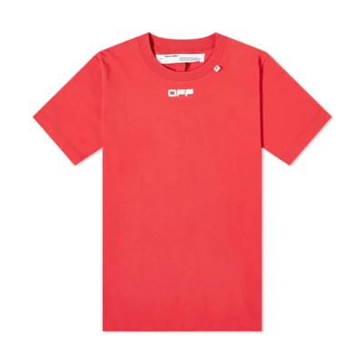 Off-White Caravaggio Arrows S/S Over T-shirt Red