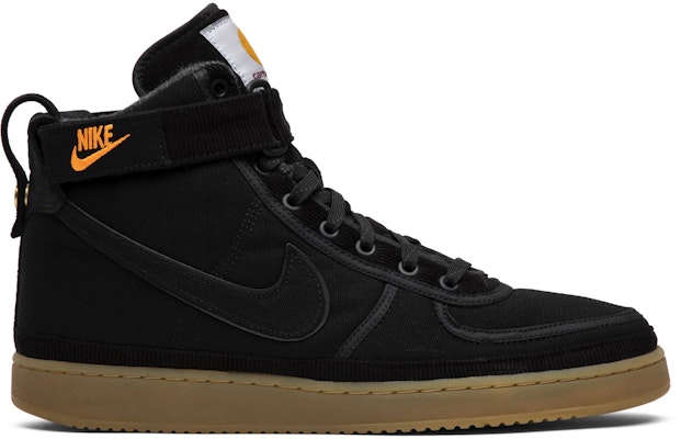 Carhartt WIP x Nike Vandal High Supreme Black Gum AV4115 001