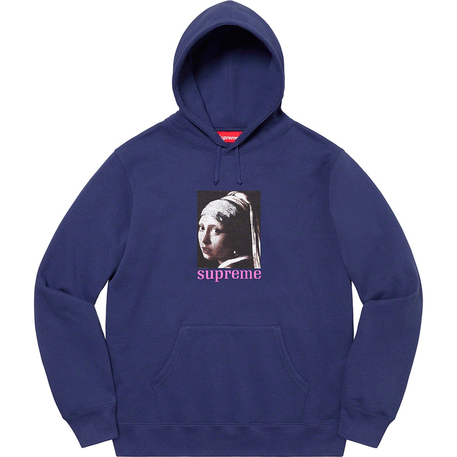 Supreme Pearl Hooded Sweatshirt Washed Navy - Novelship