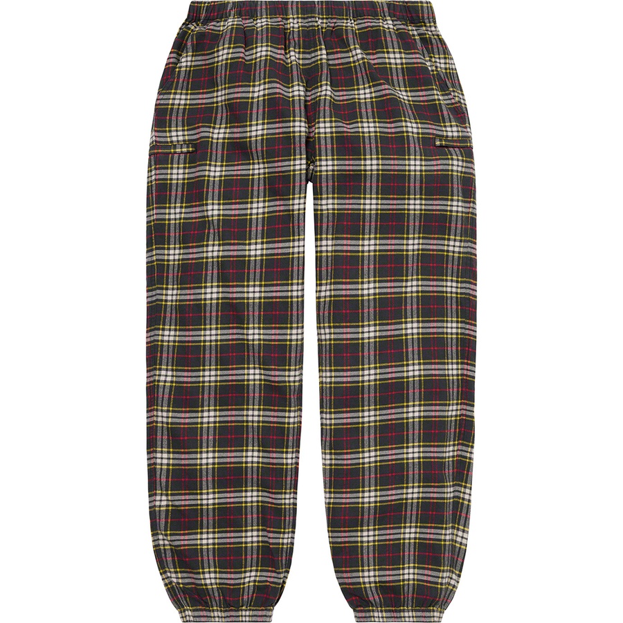 Supreme Tartan Flannel Skate Pant Black - Novelship