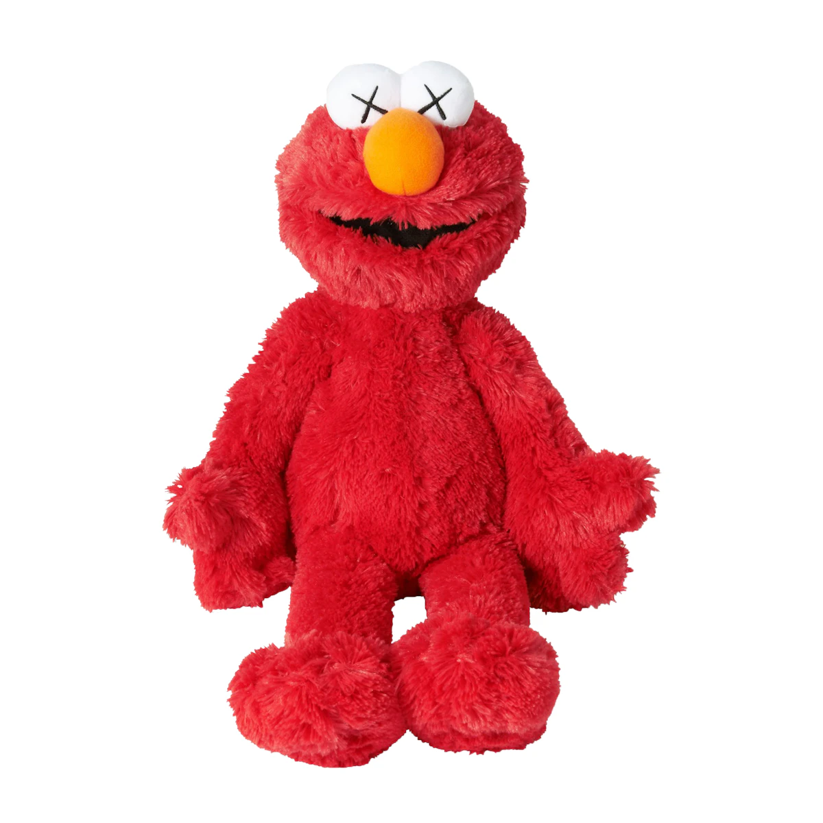 Elmo Rocketship KAWS Sesame Street Uniqlo Elmo Plush Toy Red - 노블쉽