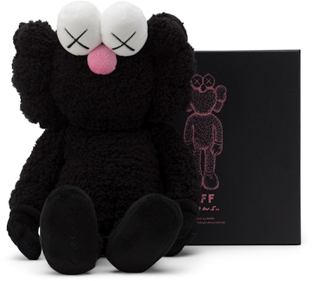 KAWS BFF Plush Black Buy KAWS BFF Plush Black
