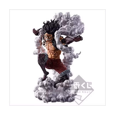 Ichiban Kuji One Piece Battle Memories Last One Prize Luffy Gear 4 Snake Man-Figure (Last One ver.)