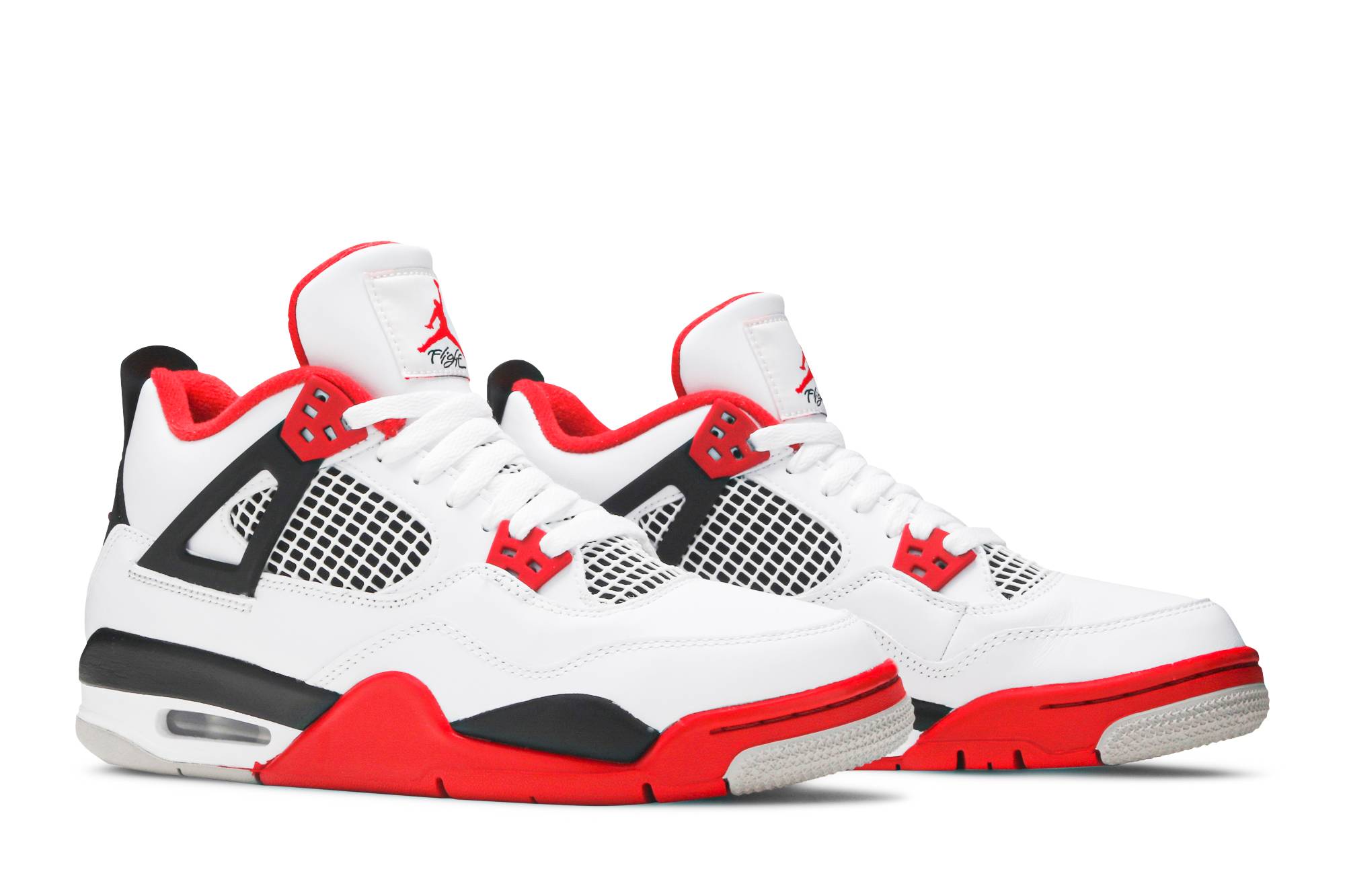 fire red gs jordan 4