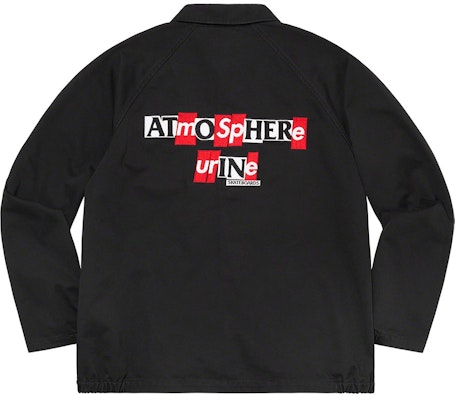 Supreme Antihero Snap Front Twill Jacket Black - Novelship