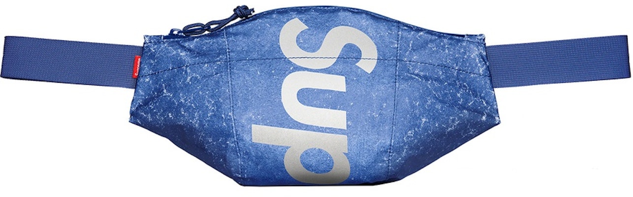 Supreme Reflective Speckled Belt Bag - Blue