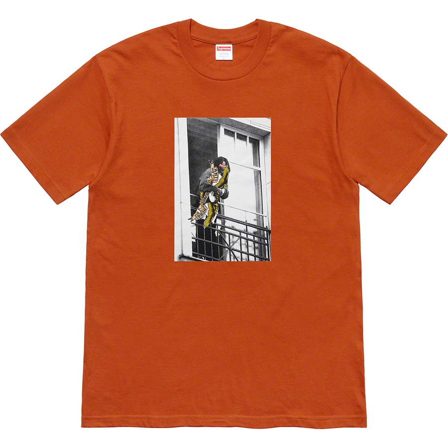 大人気HOTL rust Supreme ANTIHERO Balcony Tee オレンジ Tシャツ/カットソー(半袖/袖なし)
