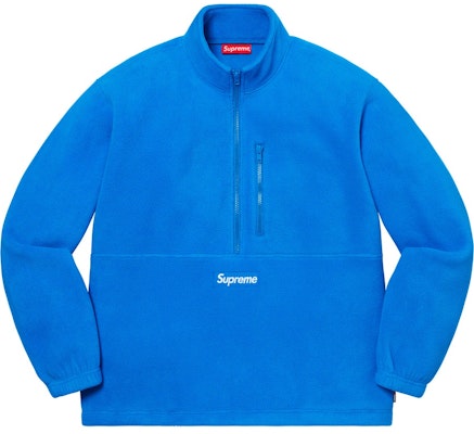 Supreme pullover top half zip