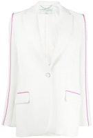 Off-White Tomboy Blazer Jacket White/Red Off-White Tomboy Blazer Jacket White/Red
